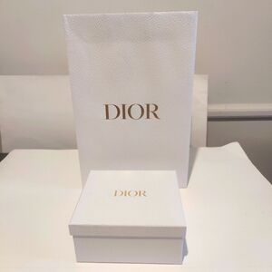 Dior Empty Small Box with Dior Shopping Bag